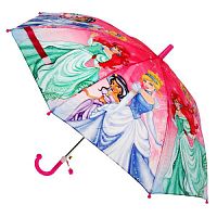 Зонт детский принцессы радиус 45 см ИГРАЕМ ВМЕСТЕ в кор.120шт UM45-NPRS
