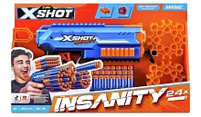 Игровой набор Бластер  ZURU X-Shot INSANITY- MANIC (бластер, 24 стрелы)